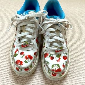 Girls “Cherry” Air Force Ones